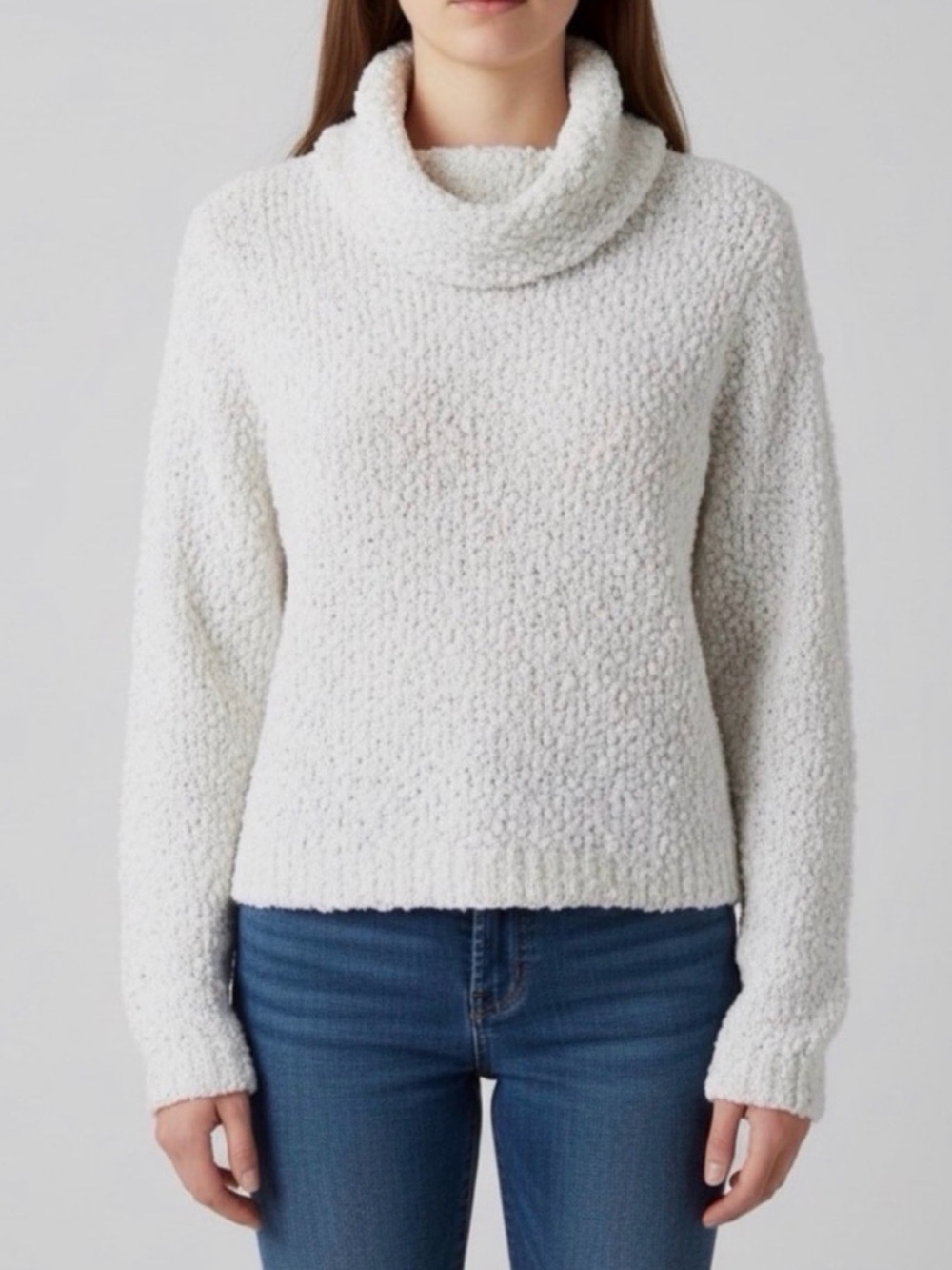 Jessica Simpson cowl neck loose fit sweater with bling